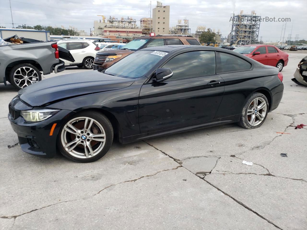 2018 Bmw 430i  Black vin: WBA4W3C54JAF91292