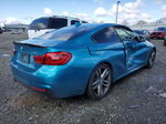 2018 Bmw 430i  Turquoise vin: WBA4W3C56JAC97554