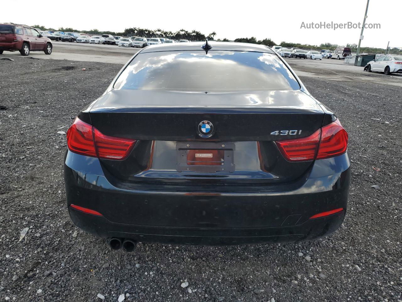 2018 Bmw 430i  Black vin: WBA4W3C58JAB87279