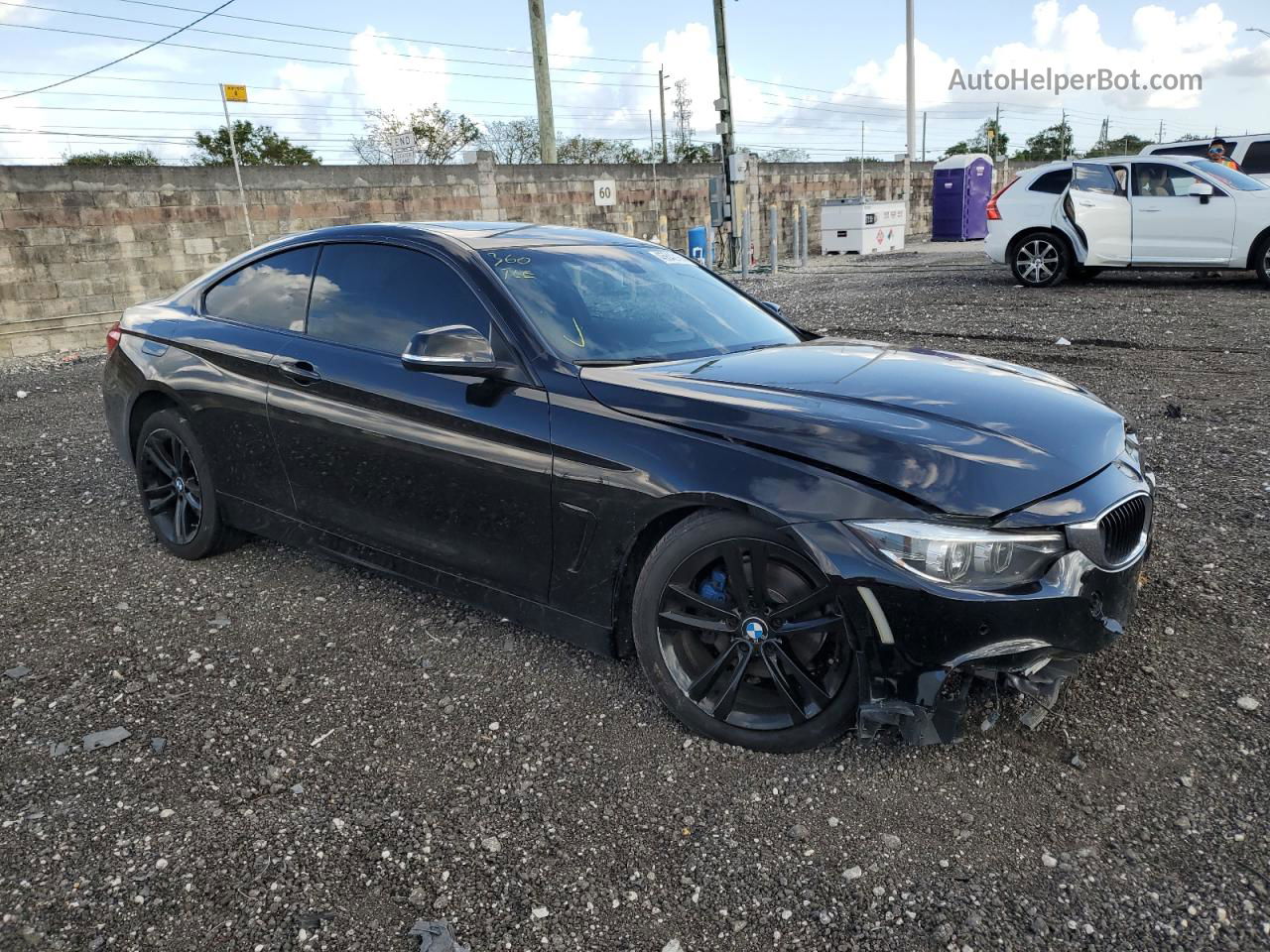 2018 Bmw 430i  Black vin: WBA4W3C58JAB87279