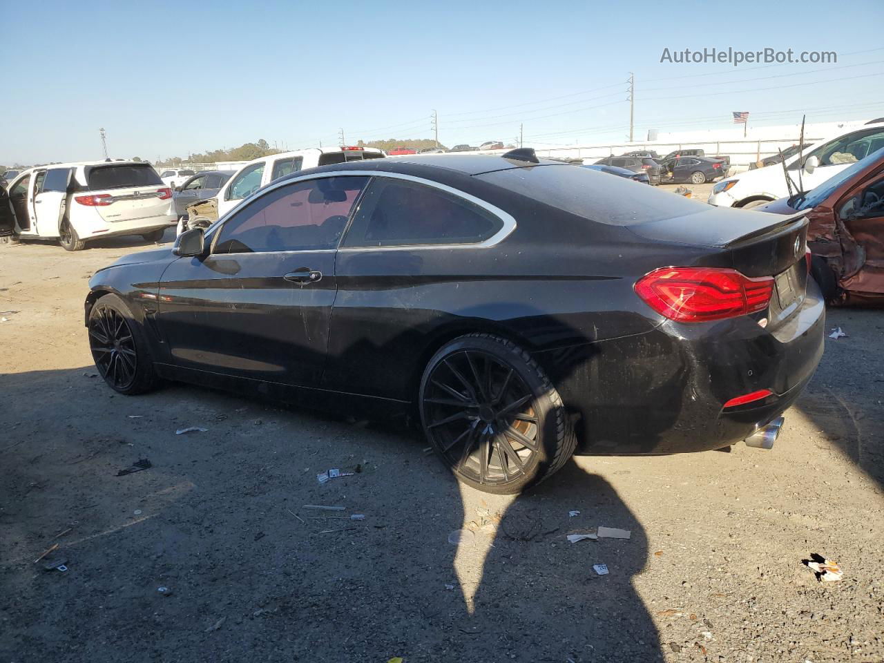 2018 Bmw 430i  Black vin: WBA4W3C59JAC97239