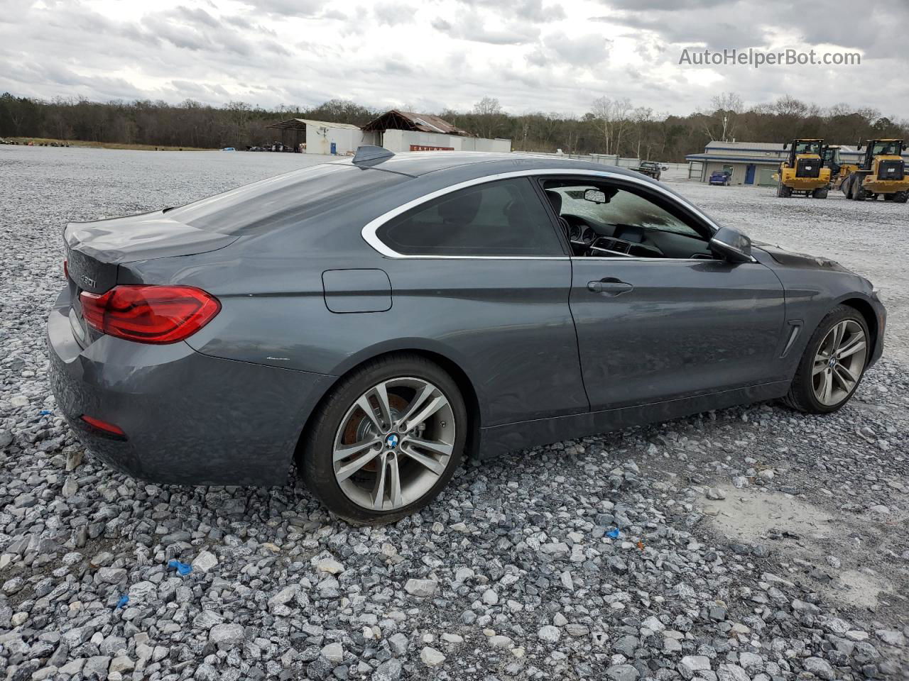 2018 Bmw 430i  Charcoal vin: WBA4W3C59JAC97578