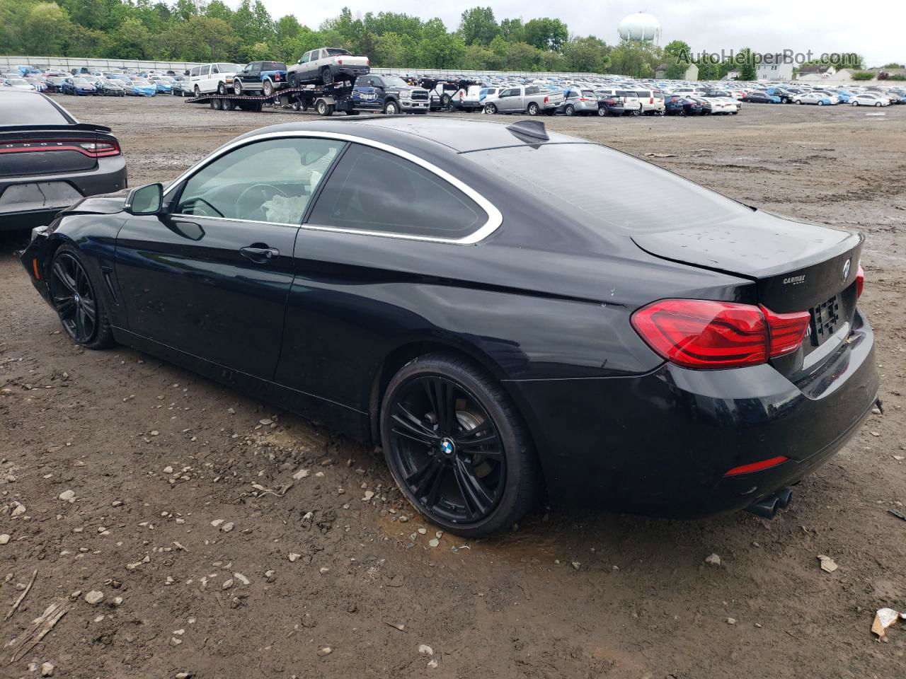 2018 Bmw 430i  Black vin: WBA4W3C59JAE99496