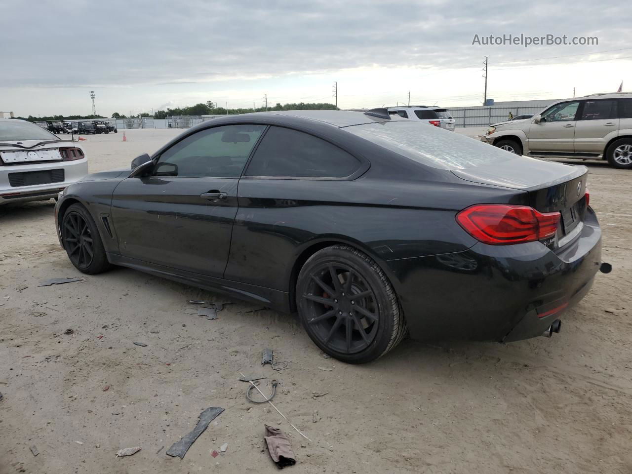 2018 Bmw 430i  Black vin: WBA4W3C5XJAB87204