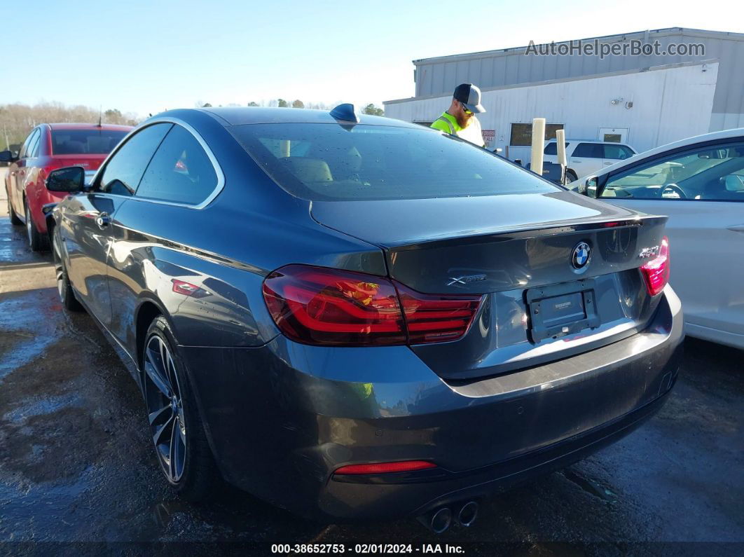 2020 Bmw 430i Xdrive Серый vin: WBA4W5C03LFH33167