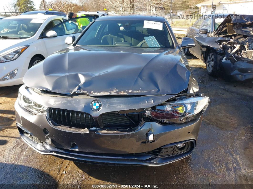 2020 Bmw 430i Xdrive Gray vin: WBA4W5C03LFH33167