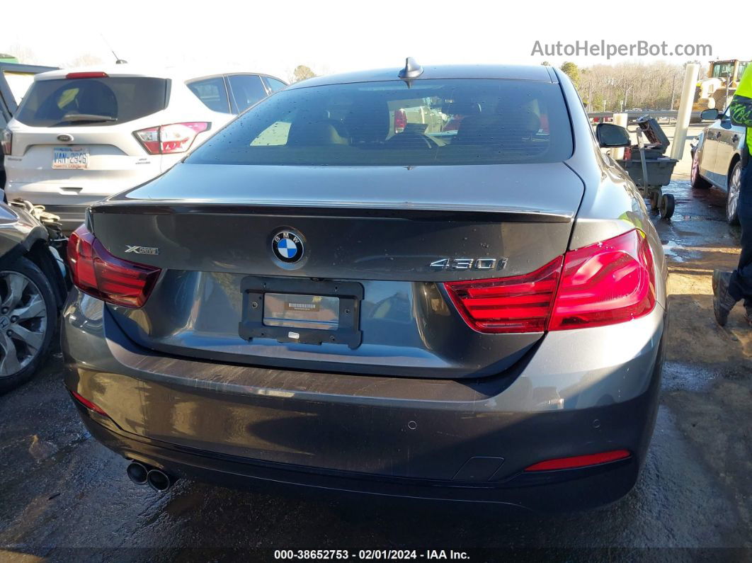 2020 Bmw 430i Xdrive Gray vin: WBA4W5C03LFH33167