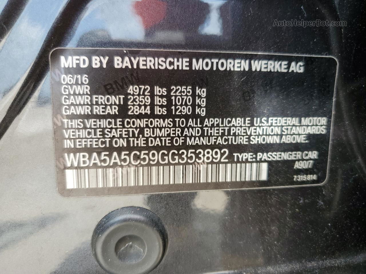 2018 Bmw 430xi  Black vin: WBA4W5C51JAA49434