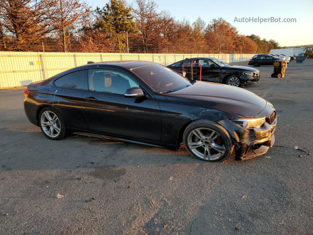 2018 Bmw 430xi  Black vin: WBA4W5C51JAA49756