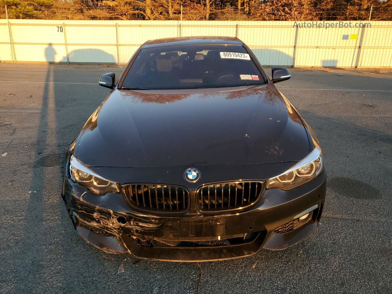 2018 Bmw 430xi  Black vin: WBA4W5C51JAA49756