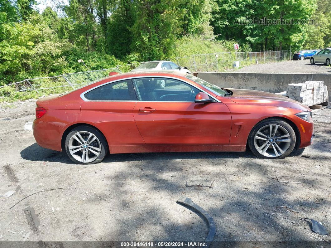 2018 Bmw 430i Xdrive Red vin: WBA4W5C52JAA49670