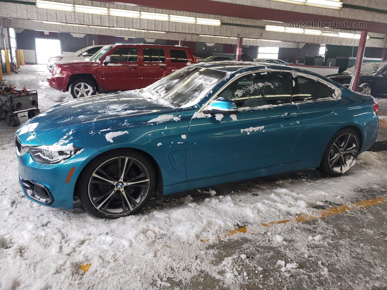 2018 Bmw 430xi  Blue vin: WBA4W5C53JAA49645