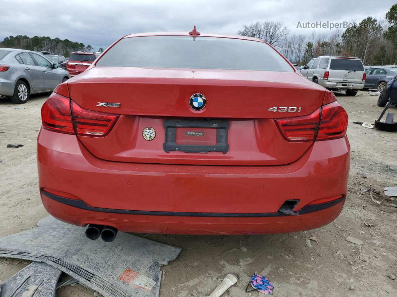 2018 Bmw 430xi  Red vin: WBA4W5C54JAA49606