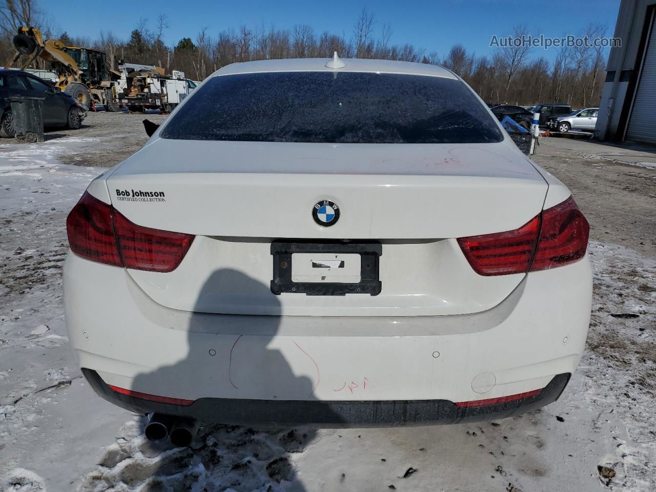 2018 Bmw 430xi  White vin: WBA4W5C54JAA66941