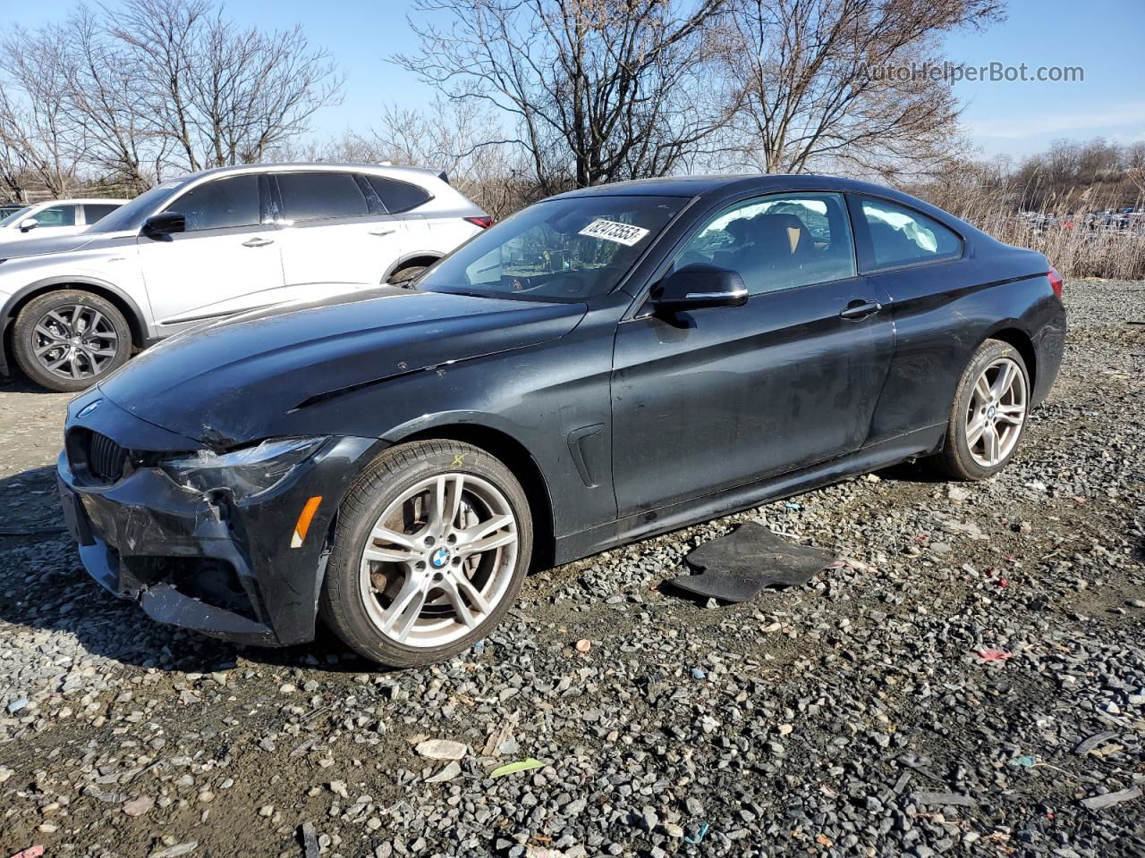 2018 Bmw 430xi  Black vin: WBA4W5C56JAA49705