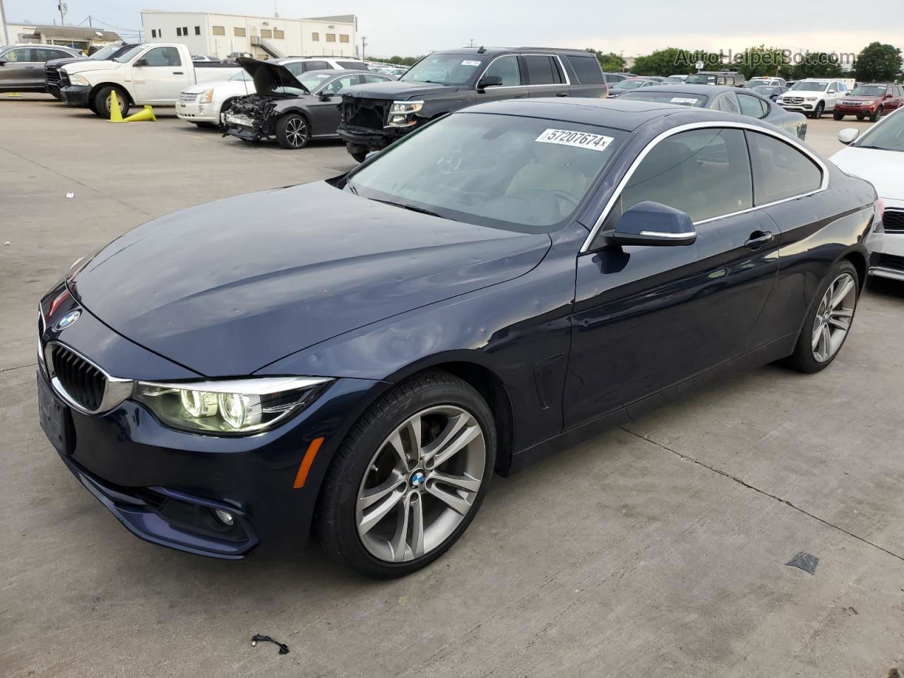 2018 Bmw 430xi  Blue vin: WBA4W5C58JAA49916