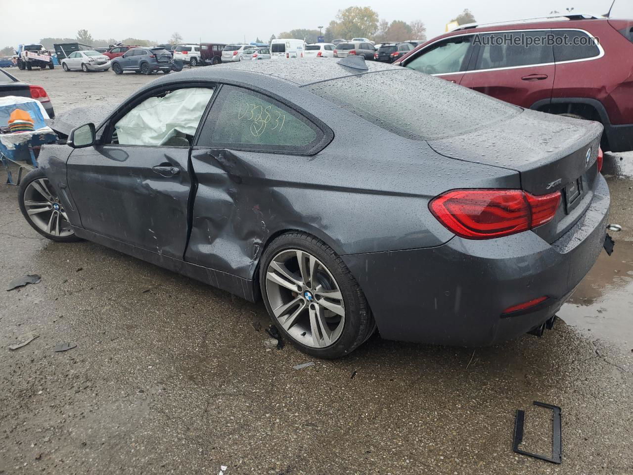 2018 Bmw 430xi  Charcoal vin: WBA4W5C5XJAD32821