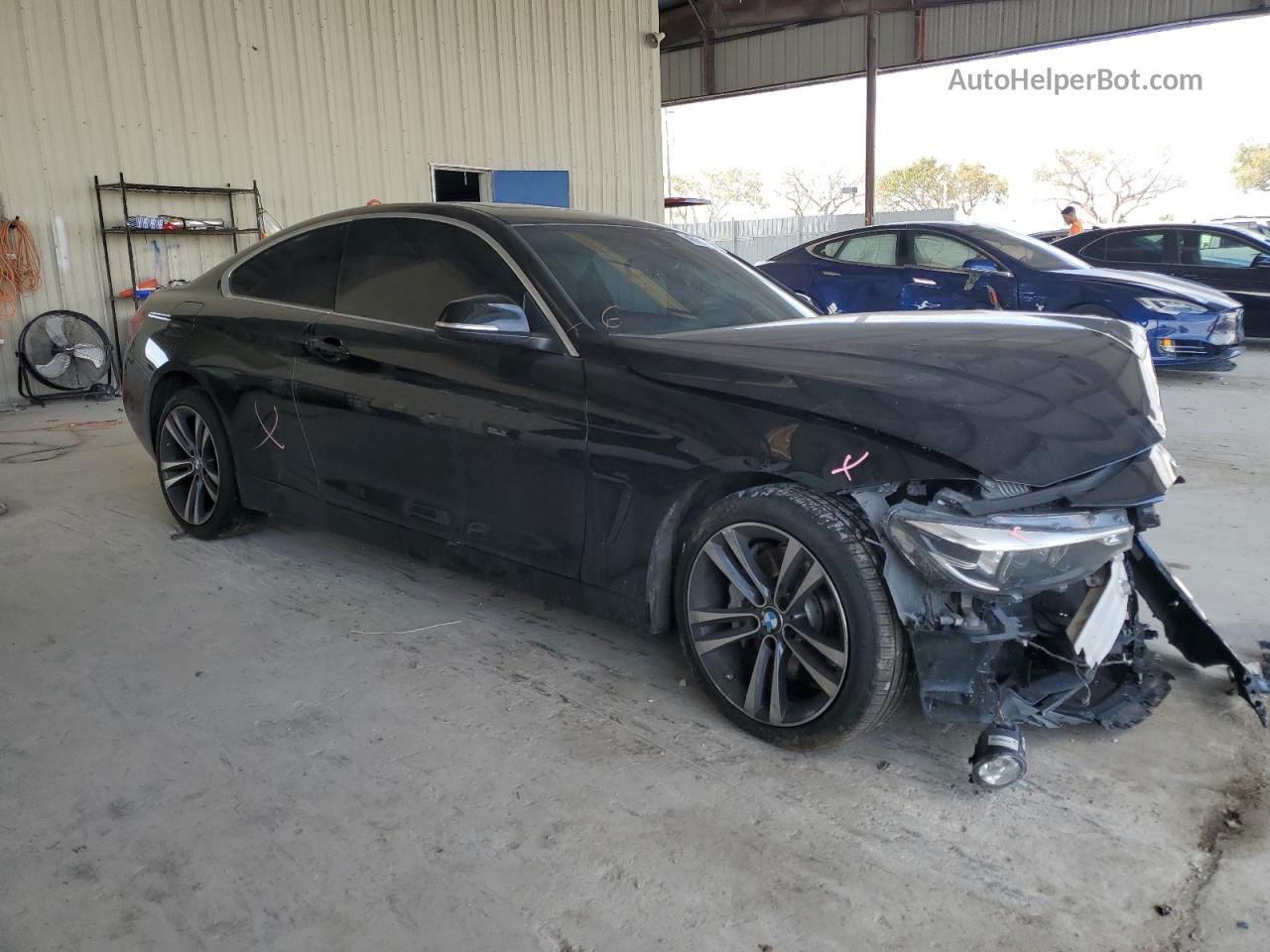 2020 Bmw 440i  Black vin: WBA4W7C00LFH07718