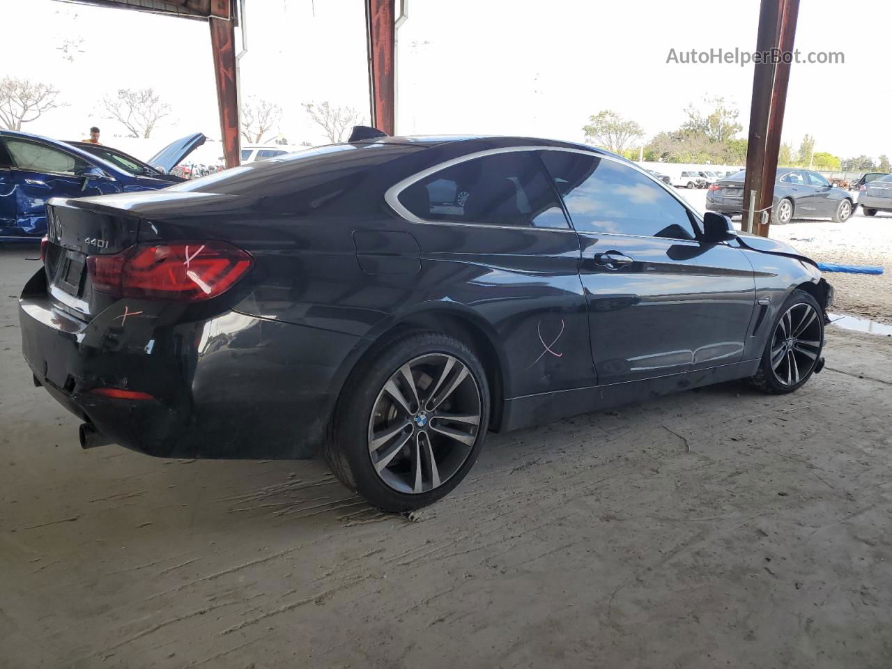 2020 Bmw 440i  Black vin: WBA4W7C00LFH07718