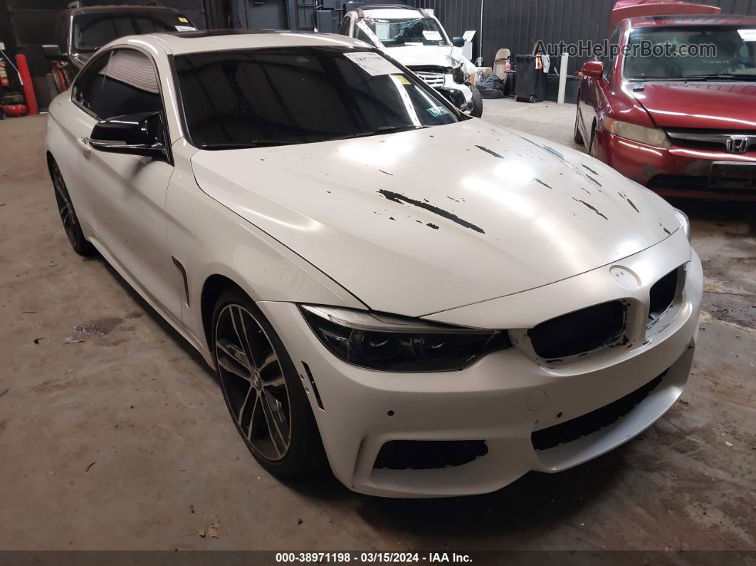 2020 Bmw 440i   White vin: WBA4W7C04LAH17228