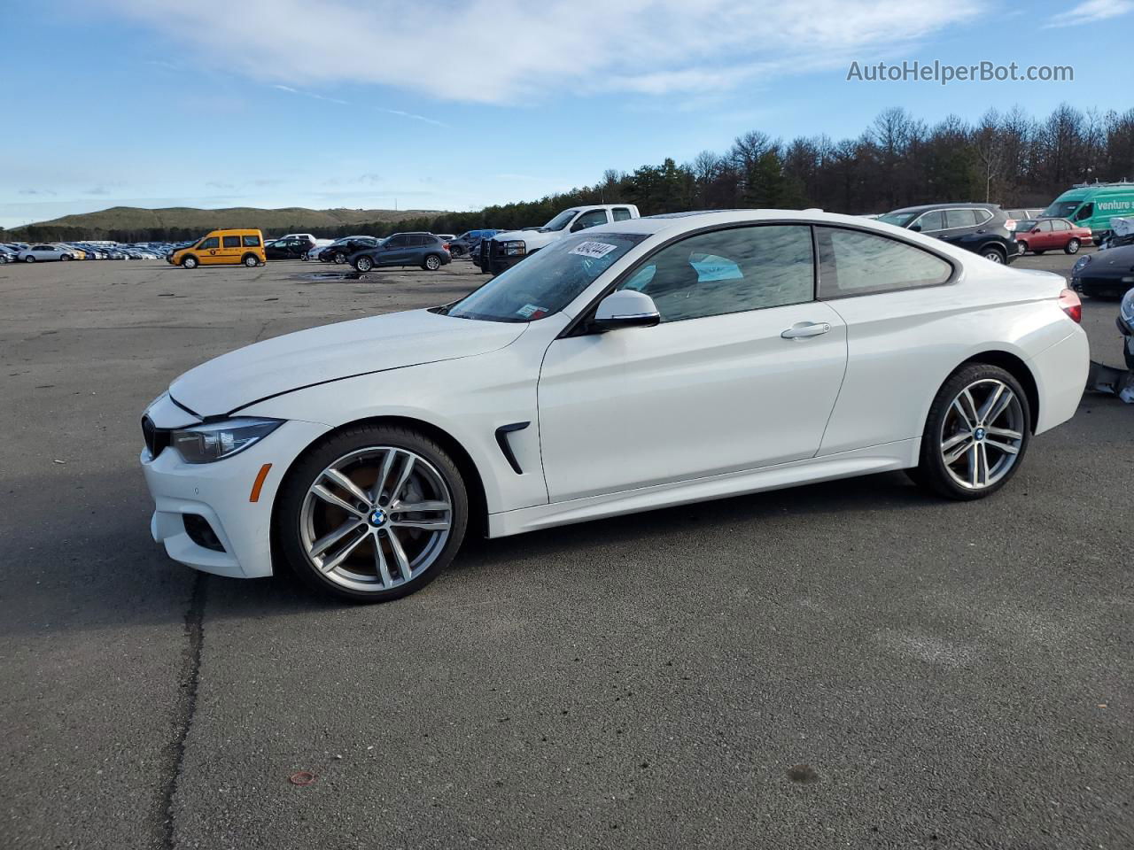 2020 Bmw 440xi  White vin: WBA4W9C03LFJ59965