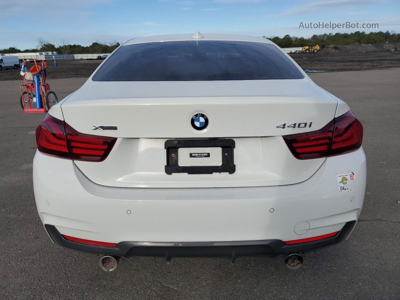 2020 Bmw 440xi  Белый vin: WBA4W9C03LFJ59965