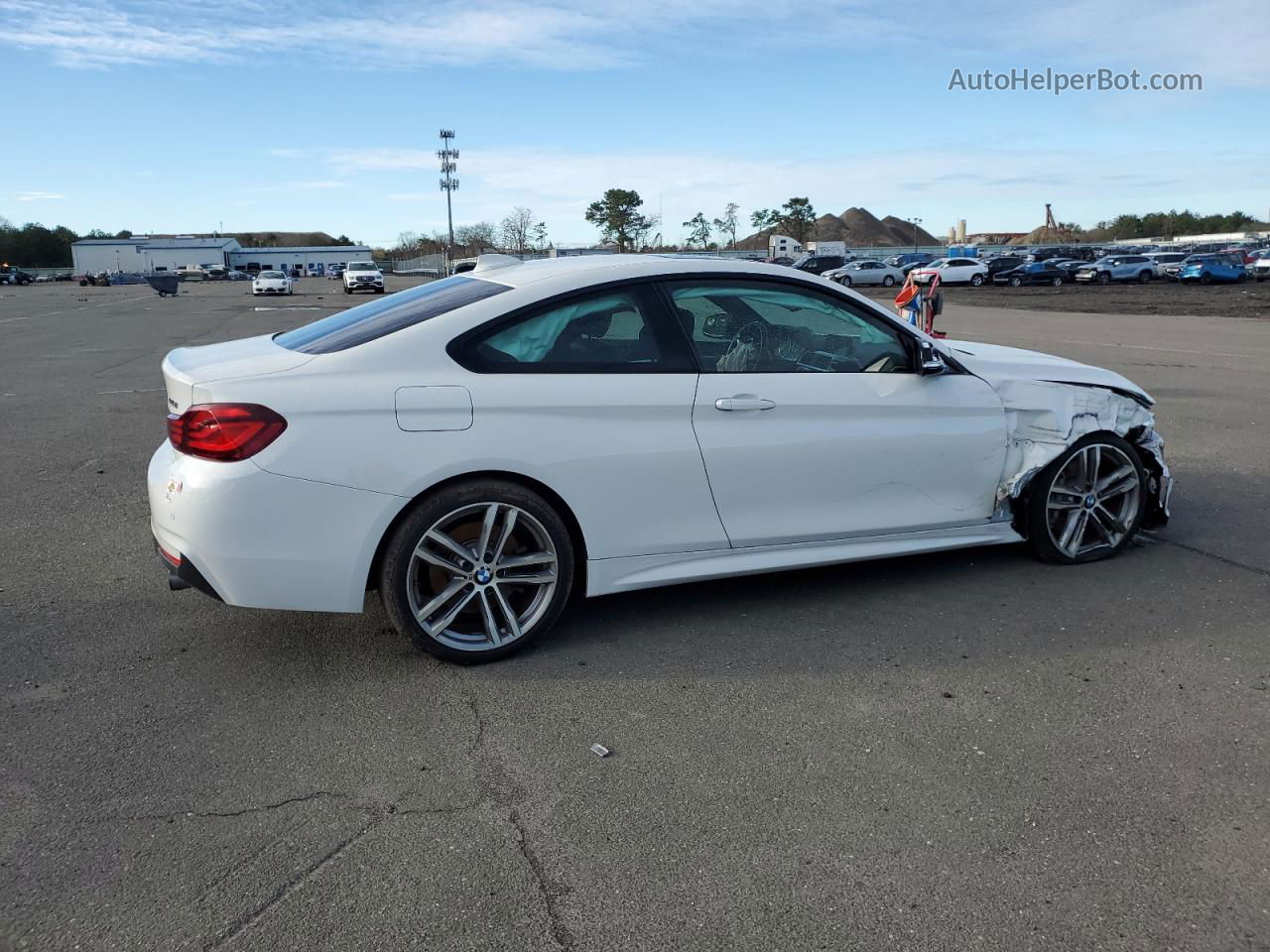 2020 Bmw 440xi  White vin: WBA4W9C03LFJ59965