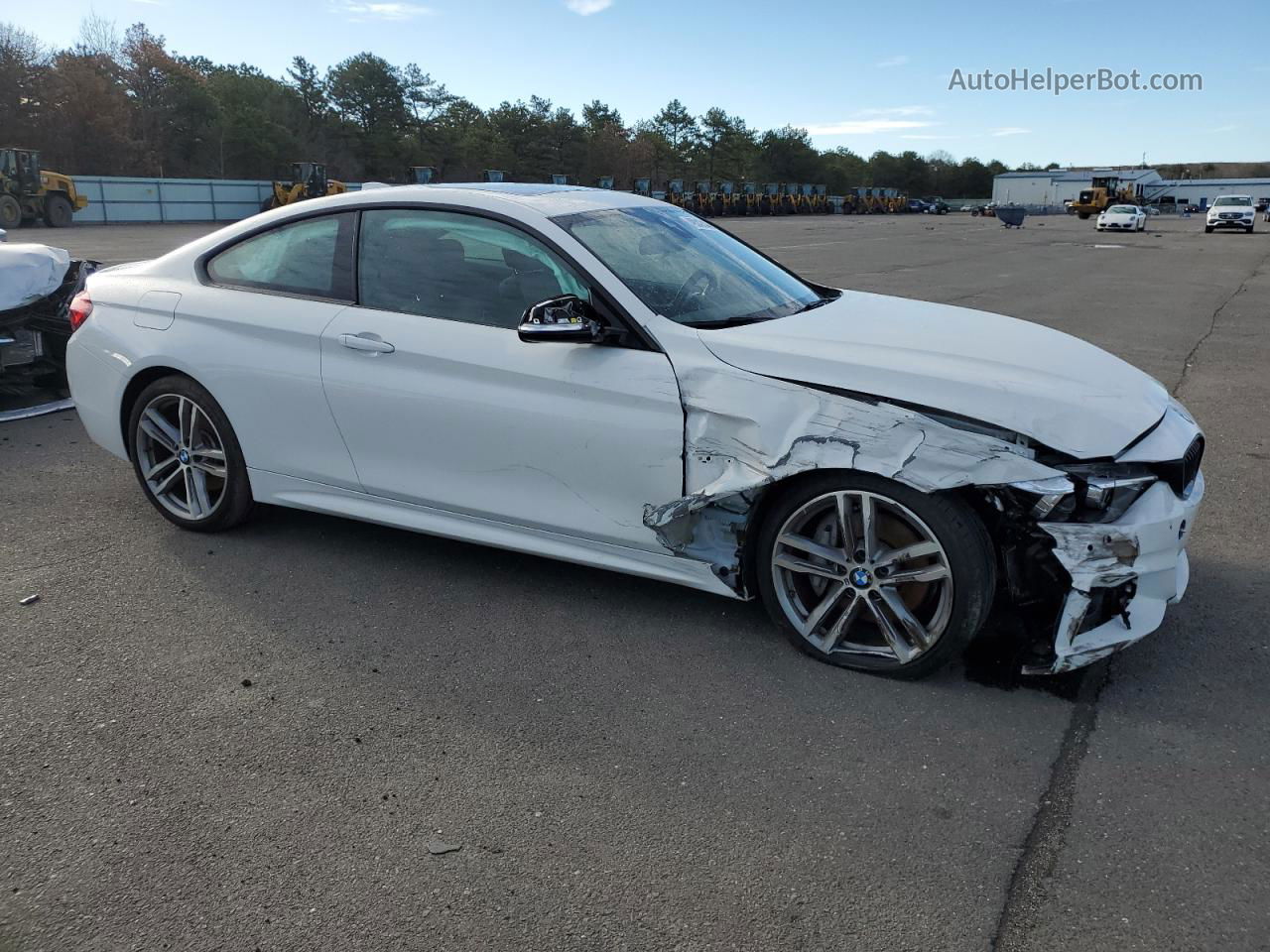 2020 Bmw 440xi  White vin: WBA4W9C03LFJ59965