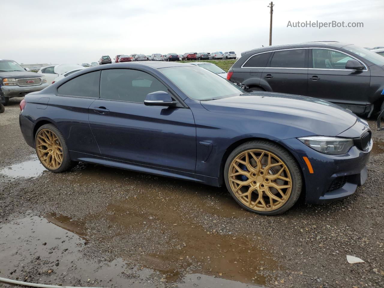 2020 Bmw 440xi  Blue vin: WBA4W9C0XLFH67677