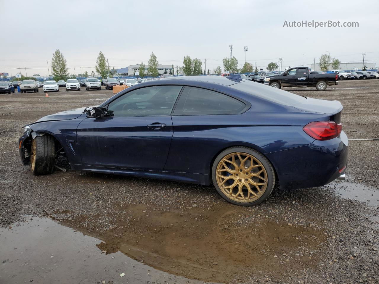 2020 Bmw 440xi  Blue vin: WBA4W9C0XLFH67677