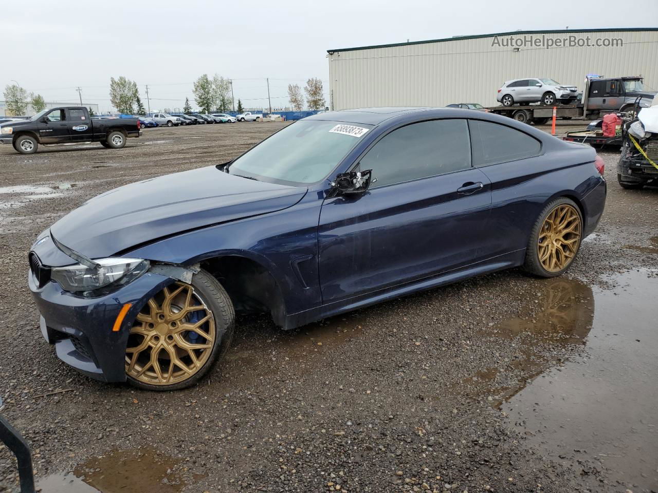 2020 Bmw 440xi  Blue vin: WBA4W9C0XLFH67677