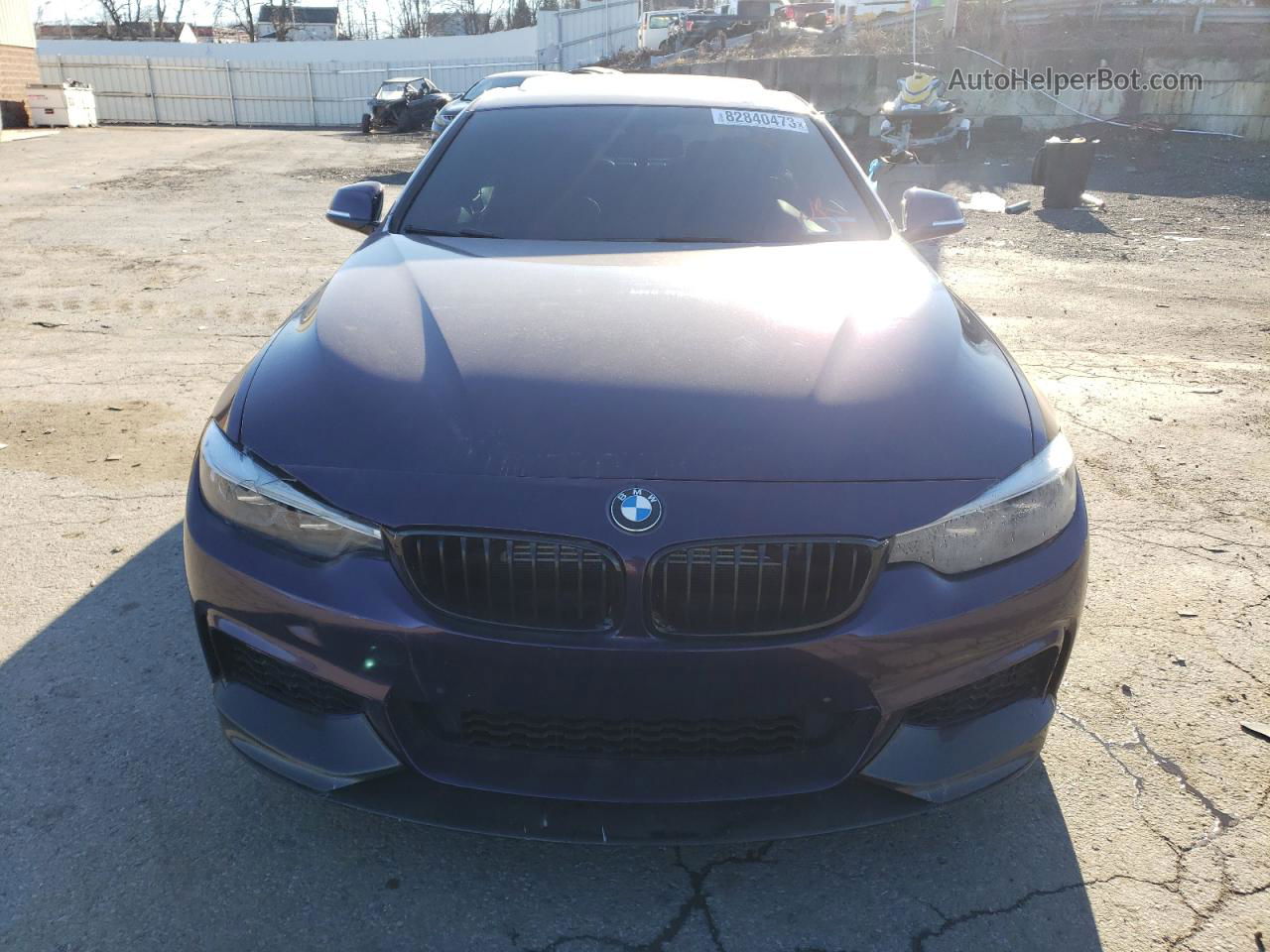 2018 Bmw 440xi  Purple vin: WBA4W9C50JAB95220