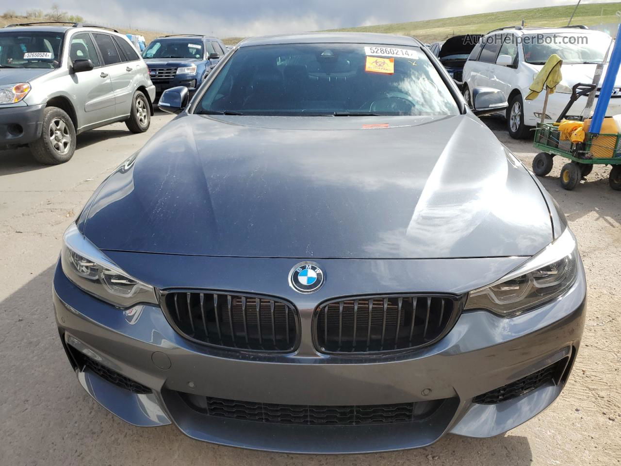 2018 Bmw 440xi  Gray vin: WBA4W9C53JAB93977