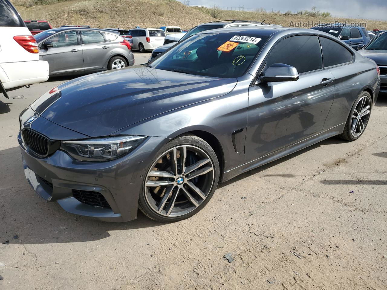 2018 Bmw 440xi  Gray vin: WBA4W9C53JAB93977