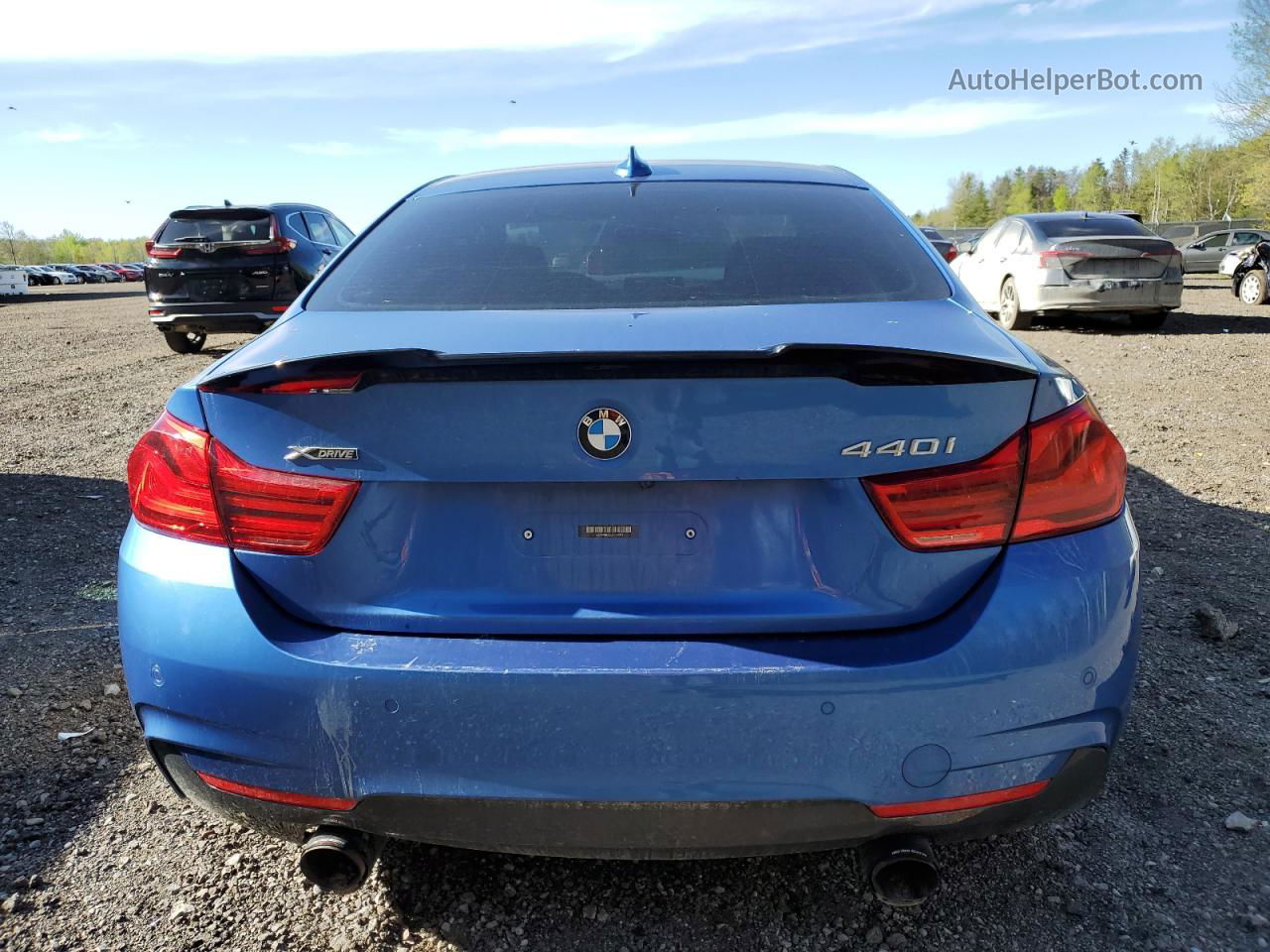 2018 Bmw 440xi  Blue vin: WBA4W9C53JAB95003