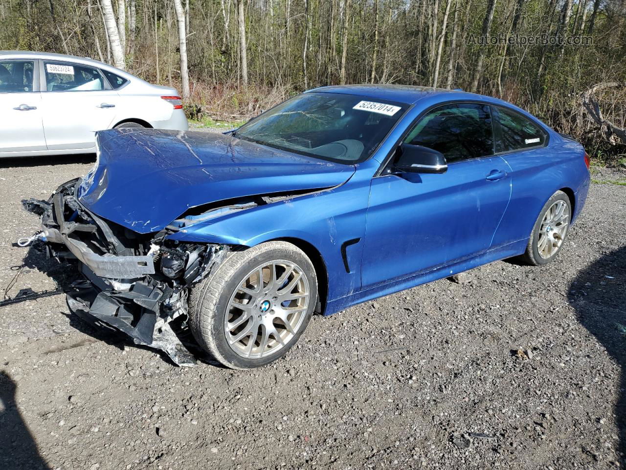 2018 Bmw 440xi  Blue vin: WBA4W9C53JAB95003