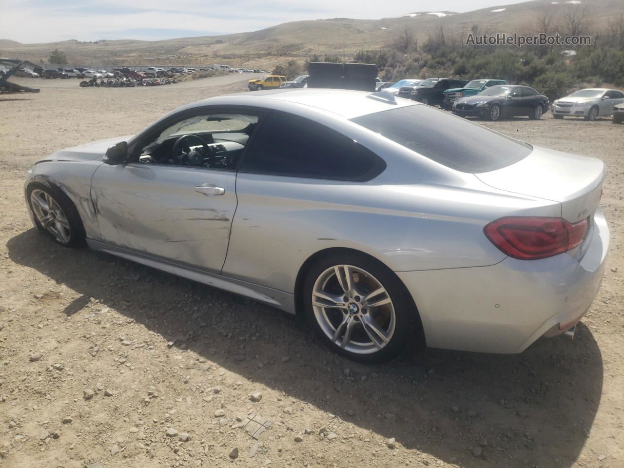 2018 Bmw 440xi  Silver vin: WBA4W9C55JAC99198