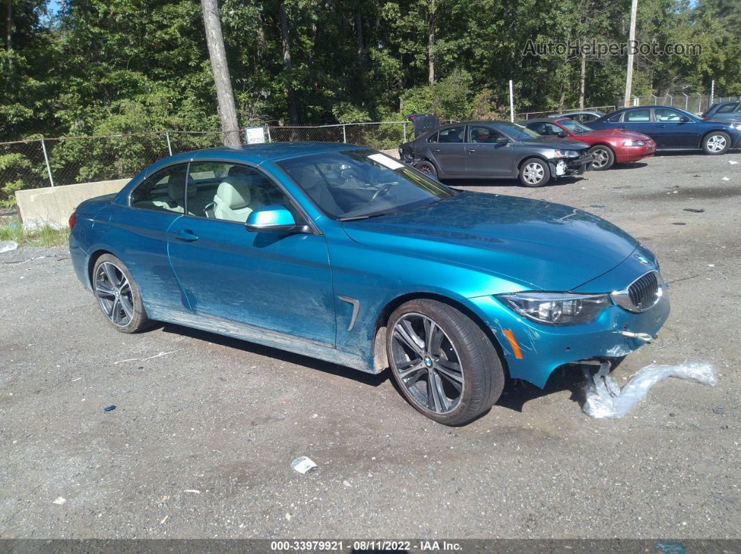 2020 Bmw 4 Series 430i Teal vin: WBA4Z1C01L5N23931