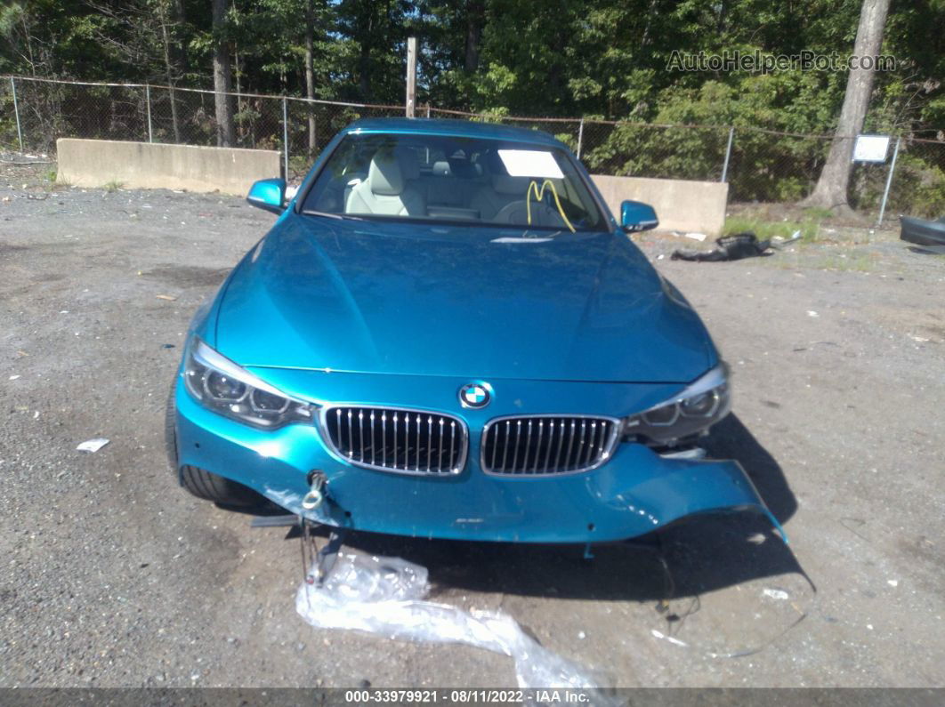 2020 Bmw 4 Series 430i Teal vin: WBA4Z1C01L5N23931