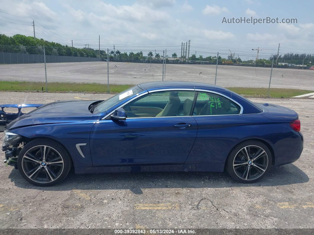 2020 Bmw 430i   Синий vin: WBA4Z1C05L5N22703