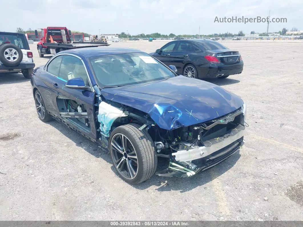 2020 Bmw 430i   Blue vin: WBA4Z1C05L5N22703