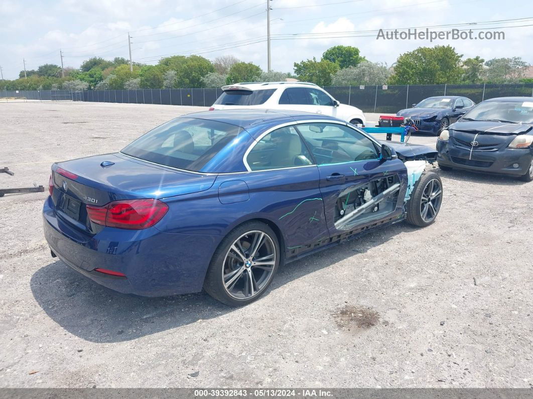 2020 Bmw 430i   Blue vin: WBA4Z1C05L5N22703