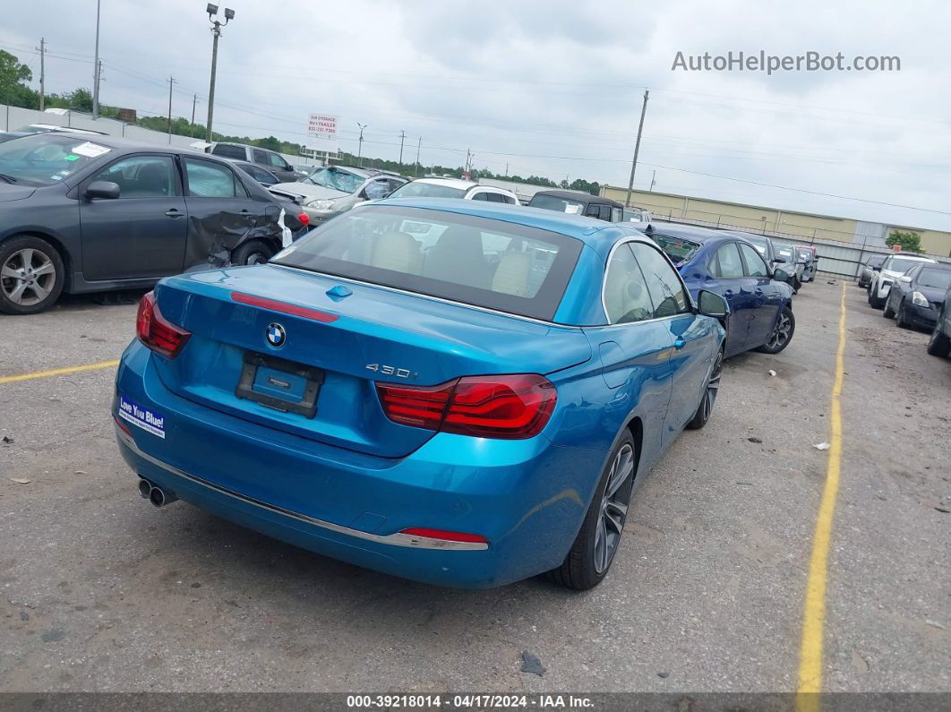 2020 Bmw 430i   Turquoise vin: WBA4Z1C06L5R87829