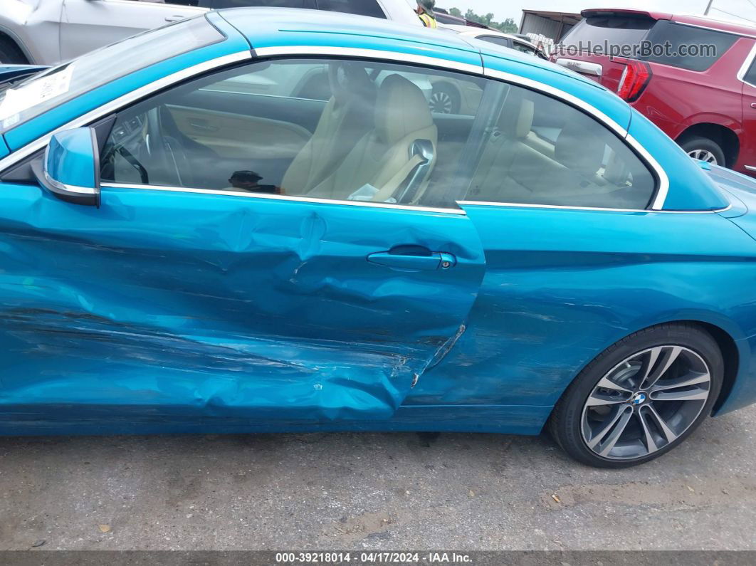 2020 Bmw 430i   Turquoise vin: WBA4Z1C06L5R87829