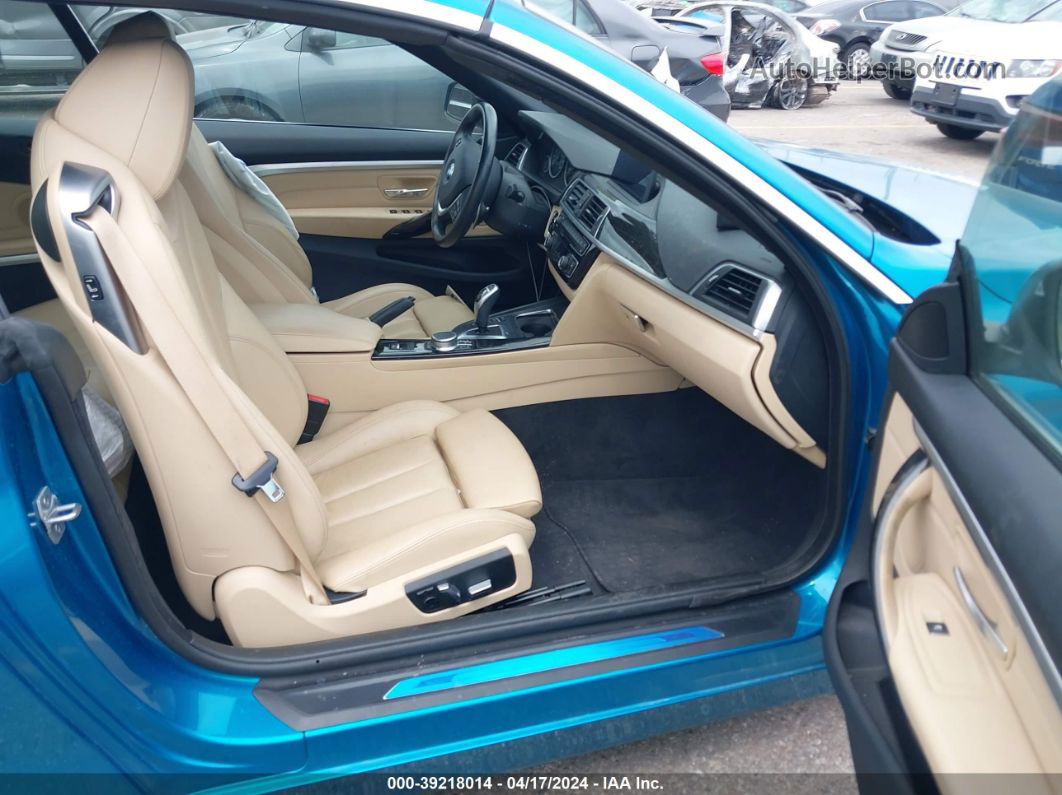 2020 Bmw 430i   Turquoise vin: WBA4Z1C06L5R87829