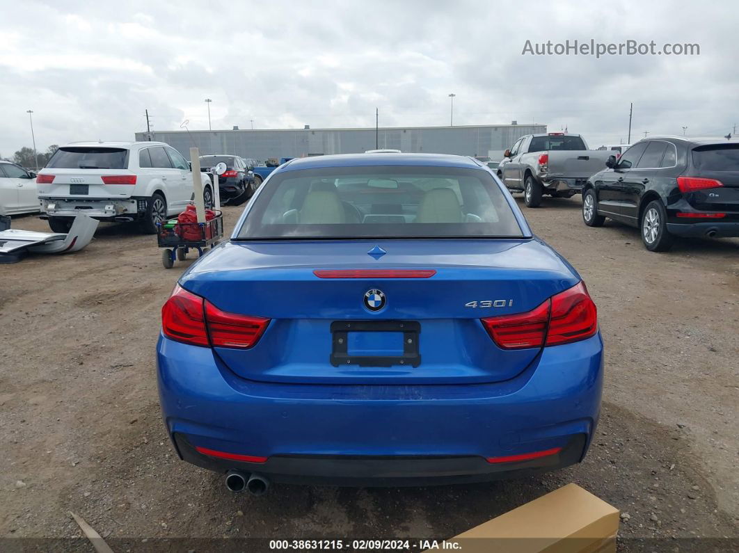 2018 Bmw 430i   Blue vin: WBA4Z1C50JEC60813