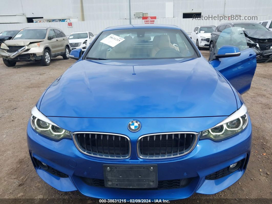 2018 Bmw 430i   Blue vin: WBA4Z1C50JEC60813