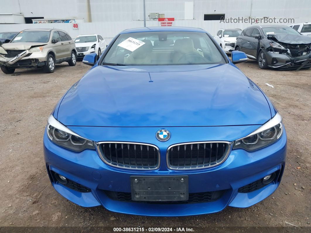 2018 Bmw 430i   Blue vin: WBA4Z1C50JEC60813