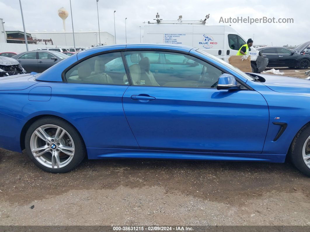 2018 Bmw 430i   Blue vin: WBA4Z1C50JEC60813