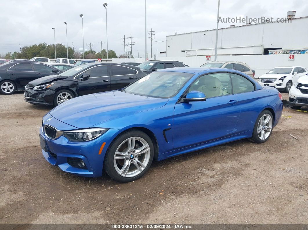 2018 Bmw 430i   Blue vin: WBA4Z1C50JEC60813